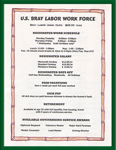 U.S. Bray Labor Work Force