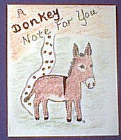 donkey note