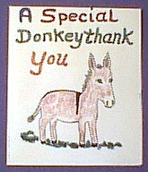 donkey thankyou